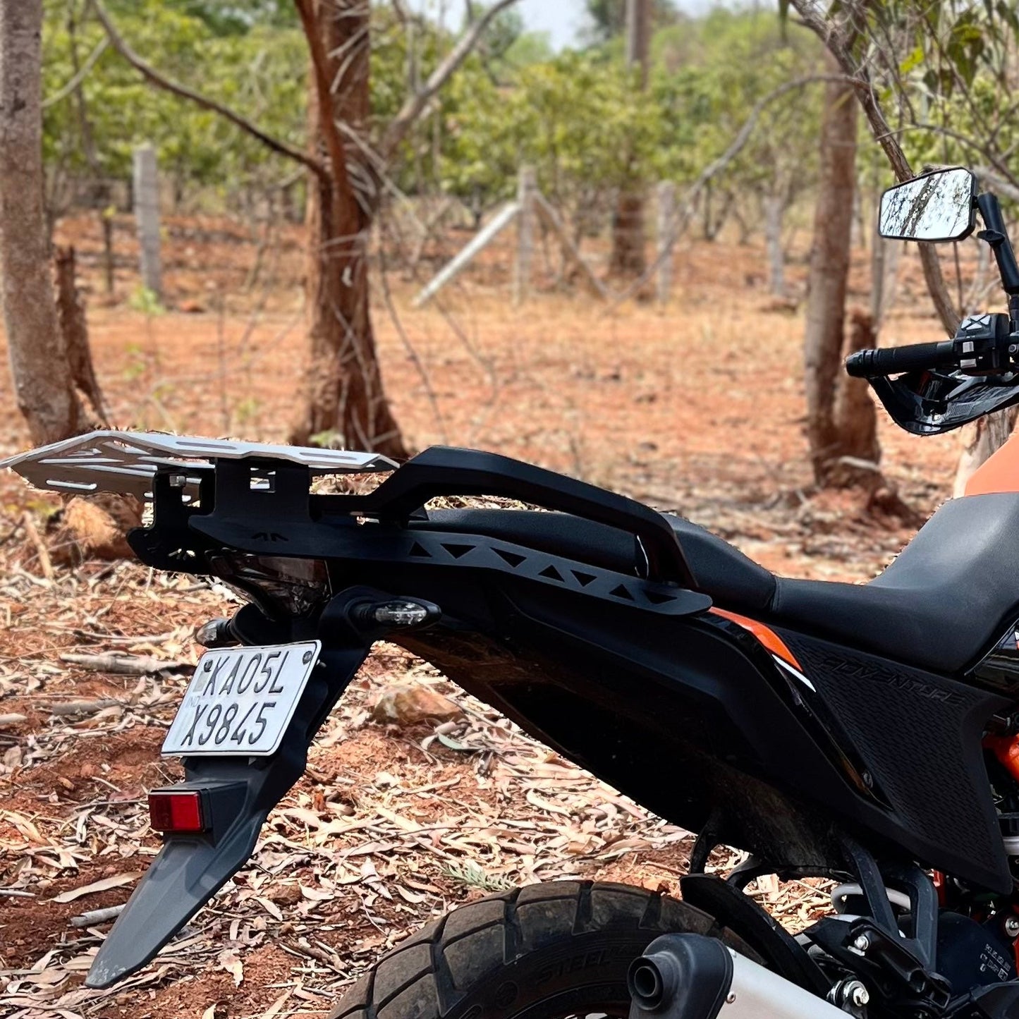 TOP RACK - ALUMINIUM - KTM ADVENTURE 390/250 (2020-24)
