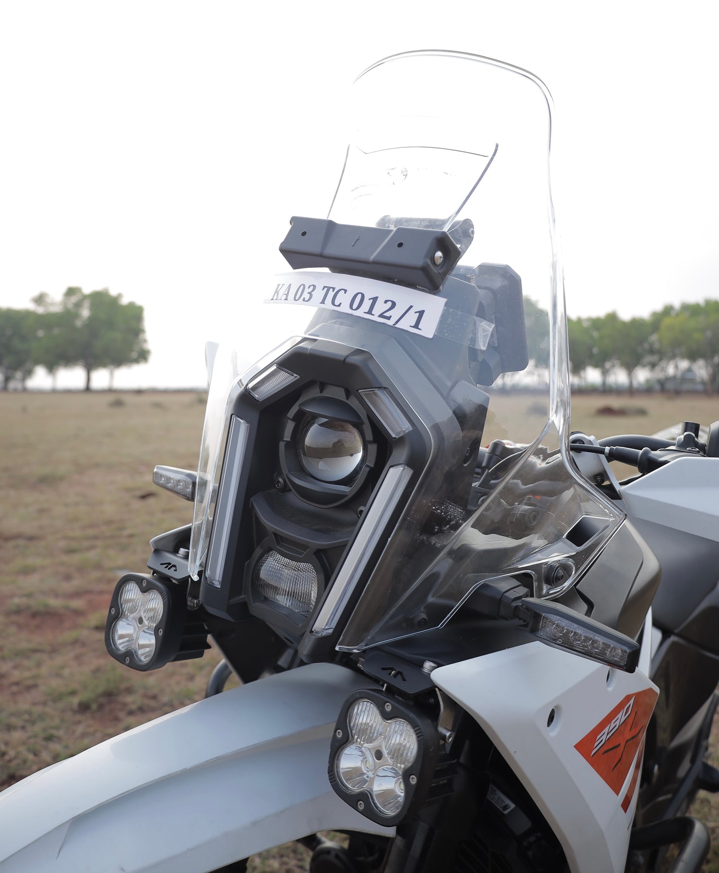 ktm adv 2025 Aux light Mount Fog Light Mount