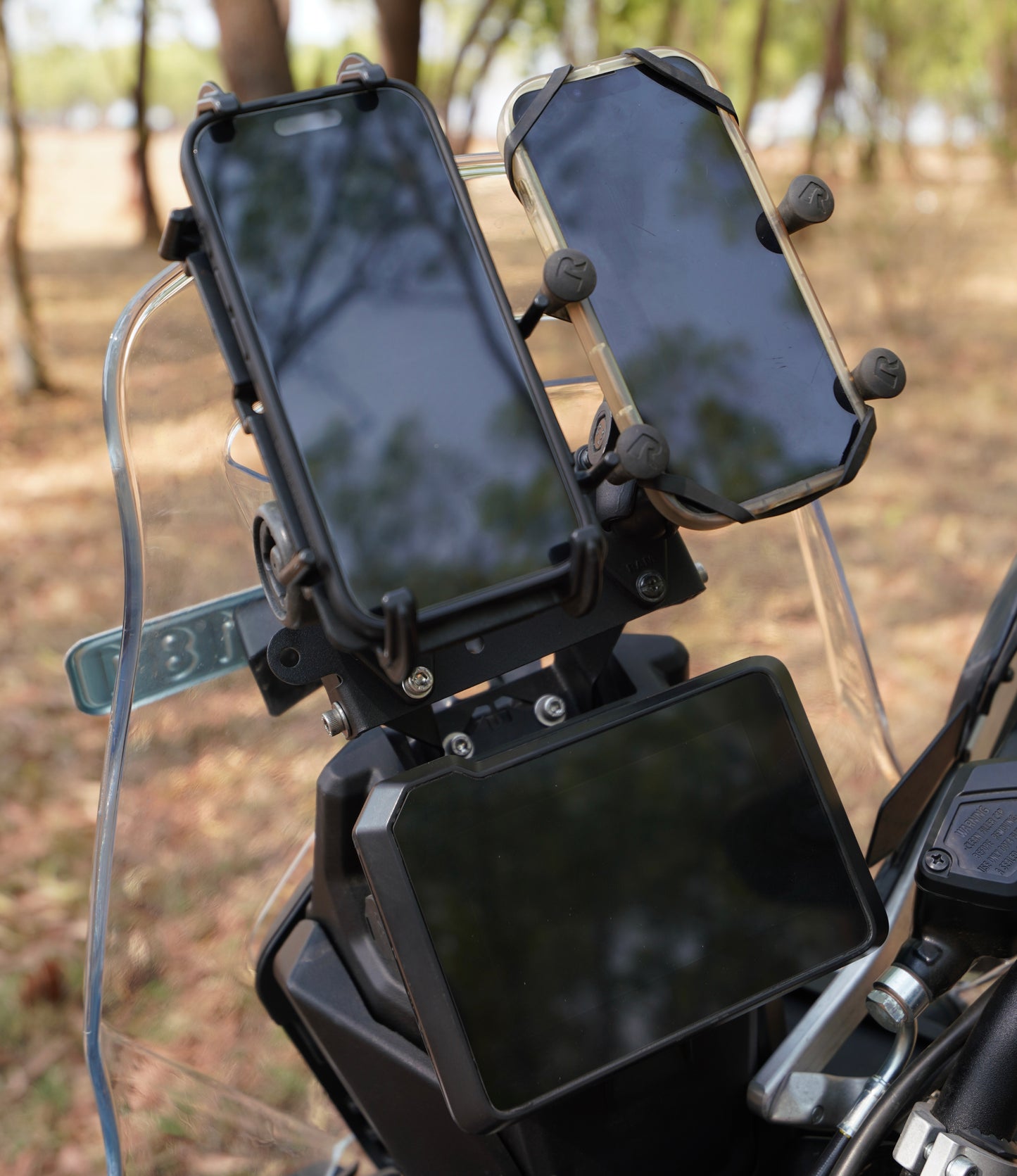 MULTI GPS MOUNT For Ram Ball Mount base & Generic - KTM ADVENTURE 390/250 (2025)